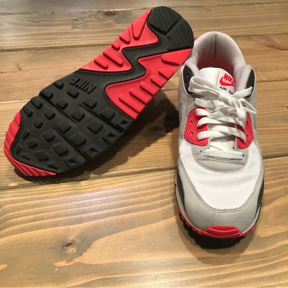 Nike Air Max 90 OG Infrared (2010) - Size 12 ( 325018-107 ) - Picture 6 of 9